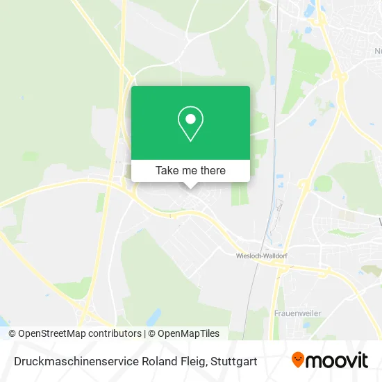 Карта Druckmaschinenservice Roland Fleig