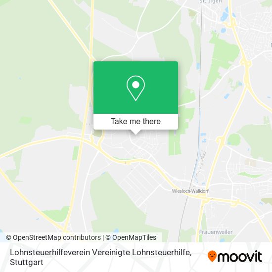 Карта Lohnsteuerhilfeverein Vereinigte Lohnsteuerhilfe