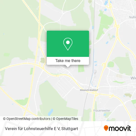 Карта Verein für Lohnsteuerhilfe E V