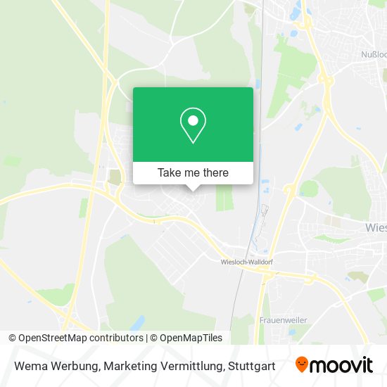 Wema Werbung, Marketing Vermittlung map