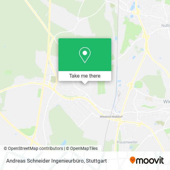 Andreas Schneider Ingenieurbüro map