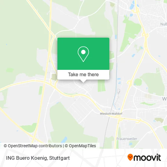 Карта ING Buero Koenig