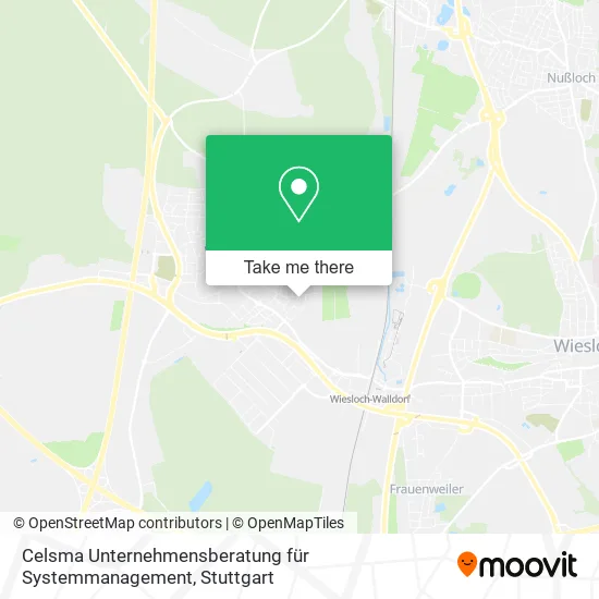 Карта Celsma Unternehmensberatung für Systemmanagement
