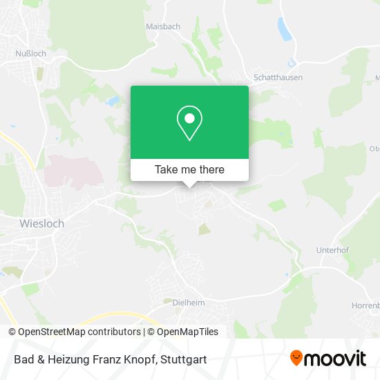 Bad & Heizung Franz Knopf map