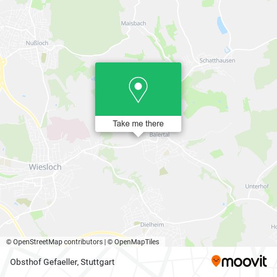 Карта Obsthof Gefaeller