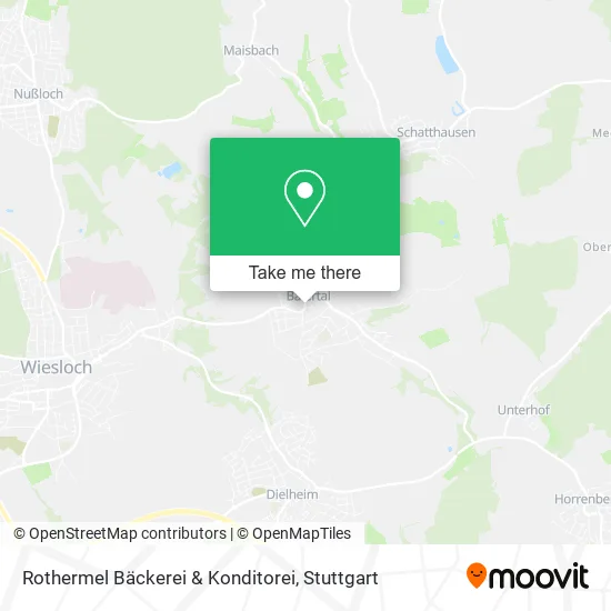 Карта Rothermel Bäckerei & Konditorei