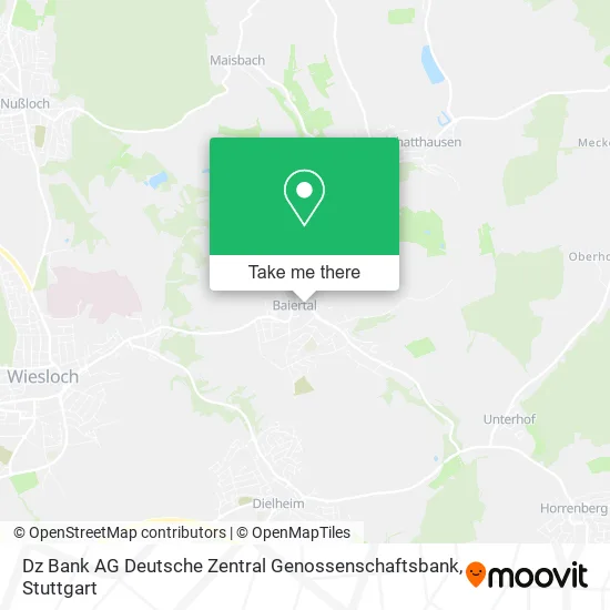 Карта Dz Bank AG Deutsche Zentral Genossenschaftsbank