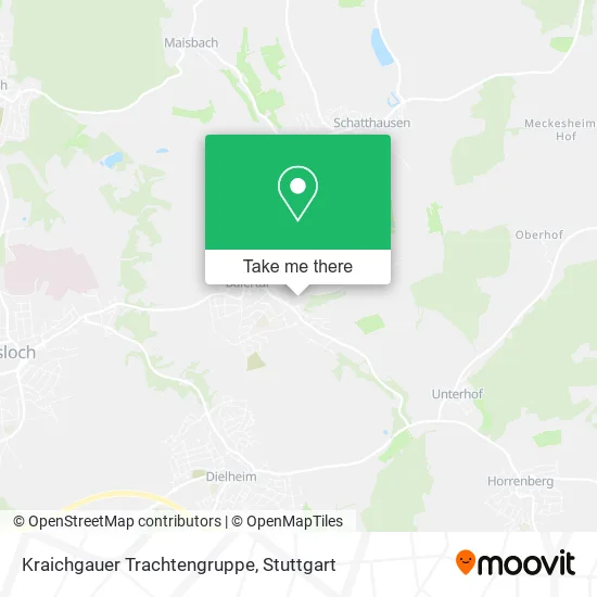 Карта Kraichgauer Trachtengruppe