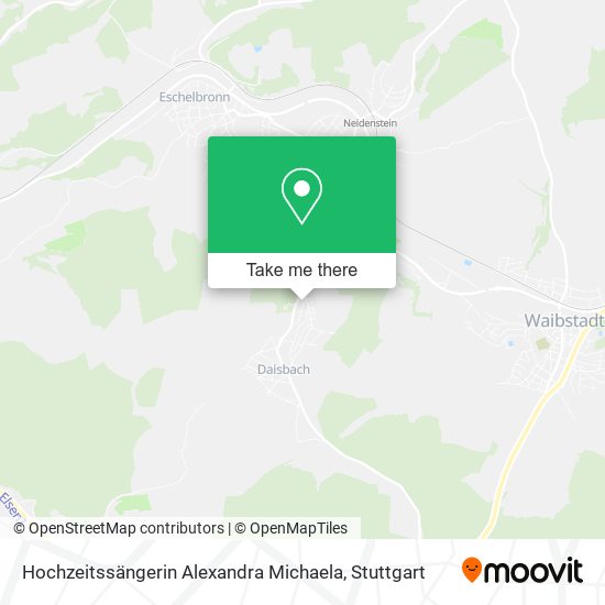 Hochzeitssängerin Alexandra Michaela map