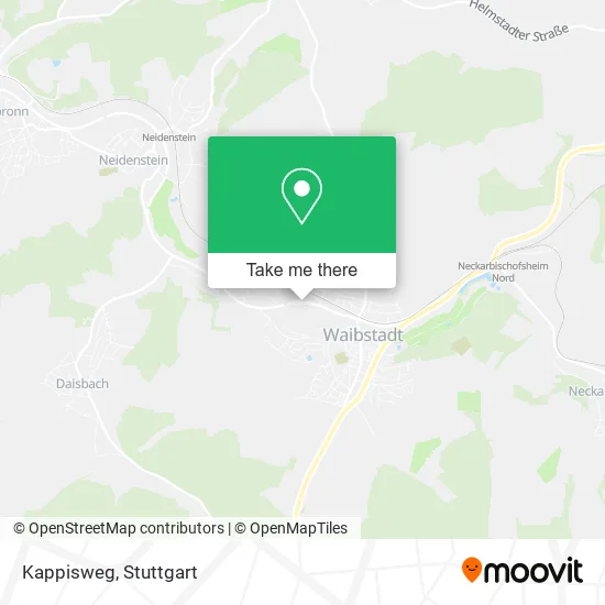 Карта Kappisweg
