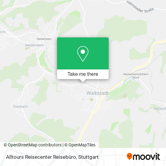 Alltours Reisecenter Reisebüro map
