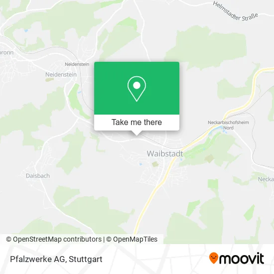 Карта Pfalzwerke AG