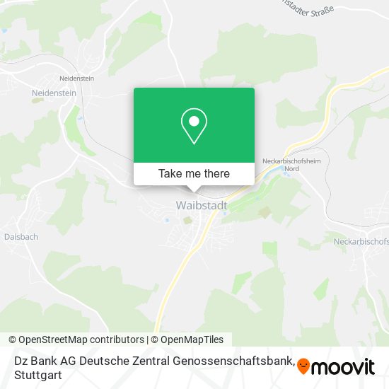 Dz Bank AG Deutsche Zentral Genossenschaftsbank map