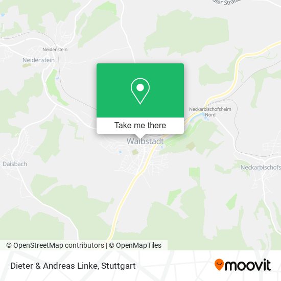Dieter & Andreas Linke map