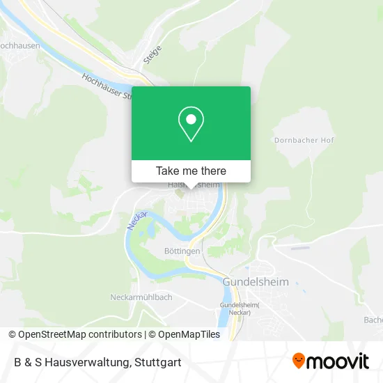 Карта B & S Hausverwaltung