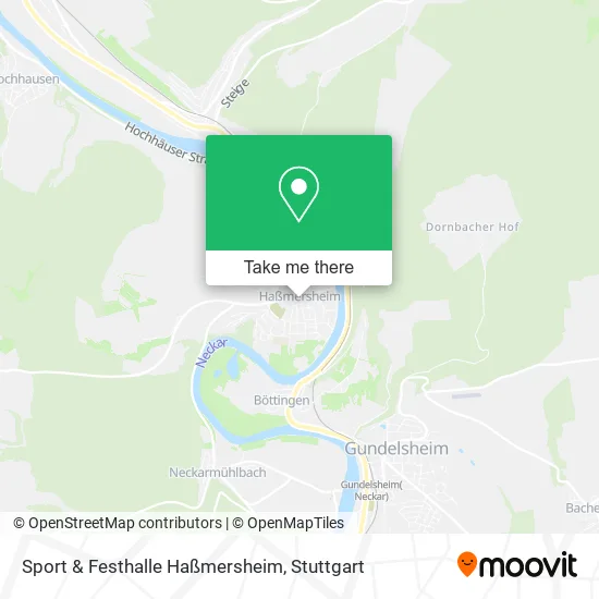 Карта Sport & Festhalle Haßmersheim