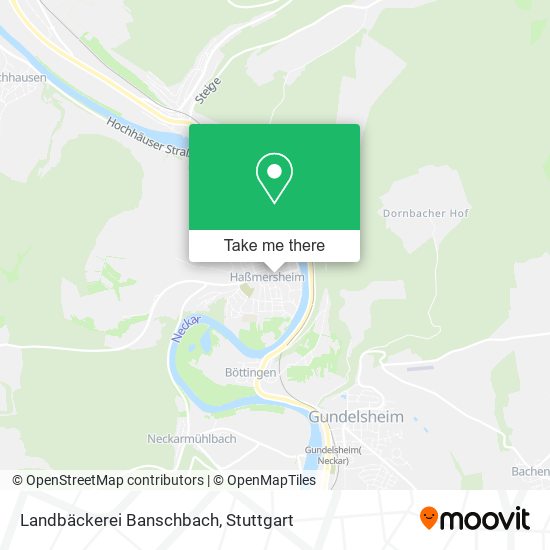 Карта Landbäckerei Banschbach