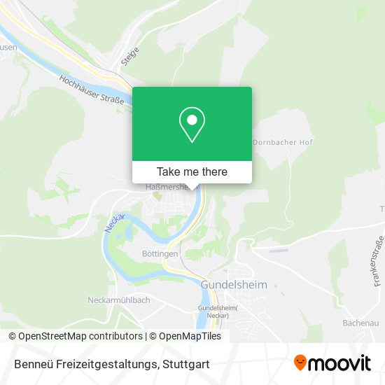 Карта Benneü Freizeitgestaltungs