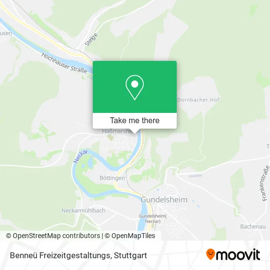 Карта Benneü Freizeitgestaltungs