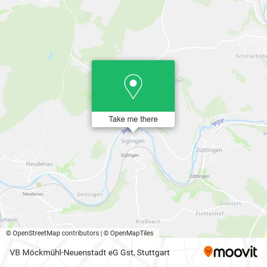 Карта VB Möckmühl-Neuenstadt eG Gst