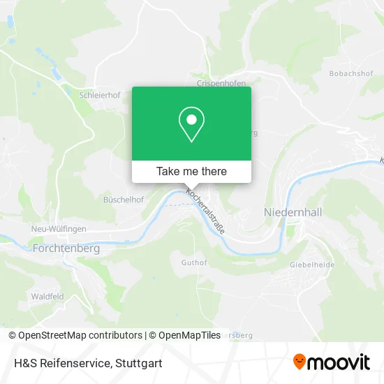 Карта H&S Reifenservice