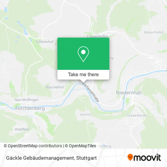 Карта Gäckle Gebäudemanagement