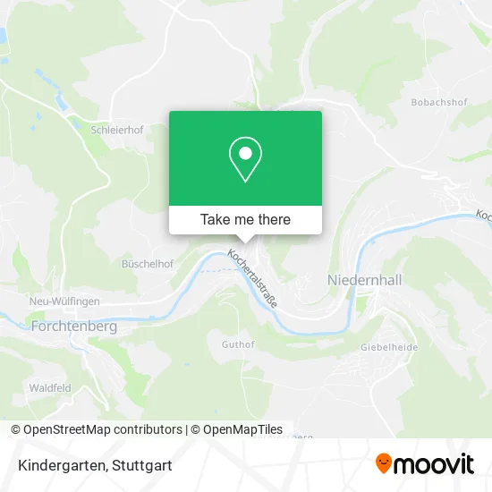 Карта Kindergarten