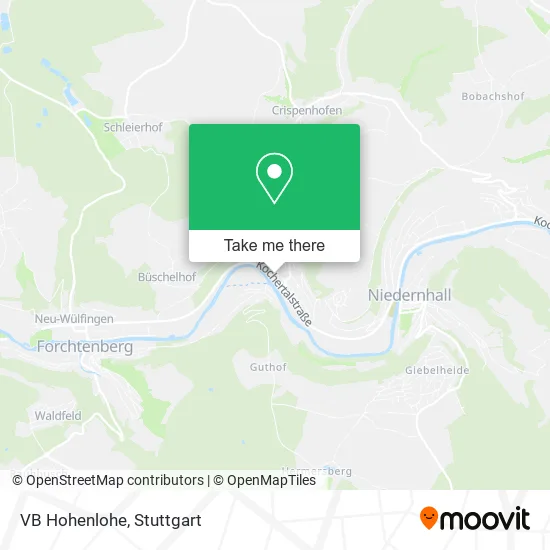 VB Hohenlohe map