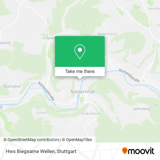 Карта Hws Biegsame Wellen