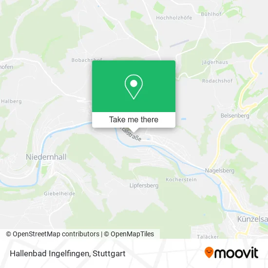 Карта Hallenbad Ingelfingen