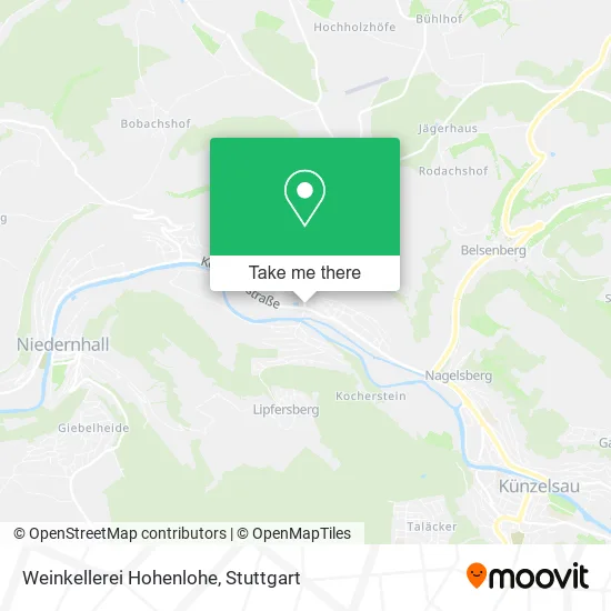Карта Weinkellerei Hohenlohe