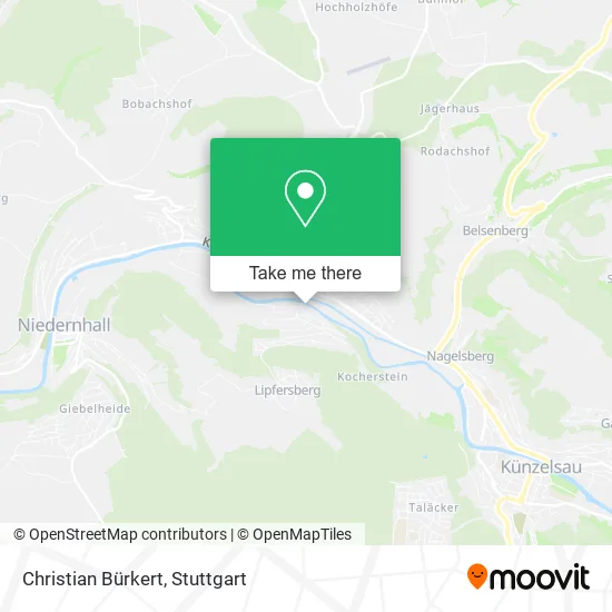 Карта Christian Bürkert