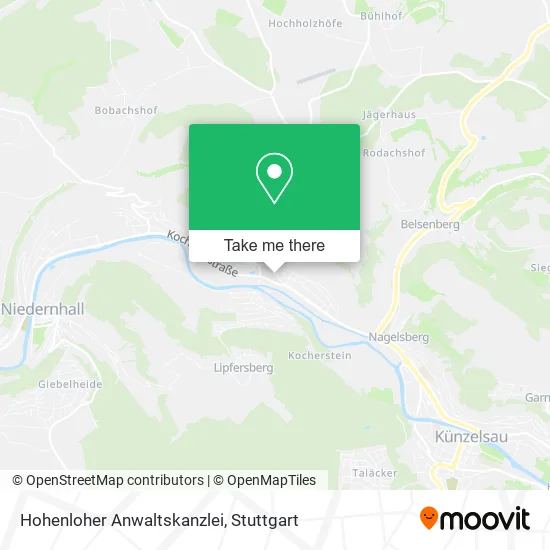 Карта Hohenloher Anwaltskanzlei