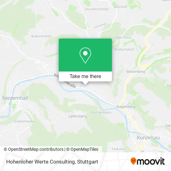 Карта Hohenloher Werte Consulting