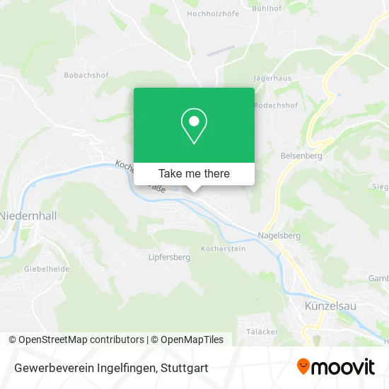 Карта Gewerbeverein Ingelfingen