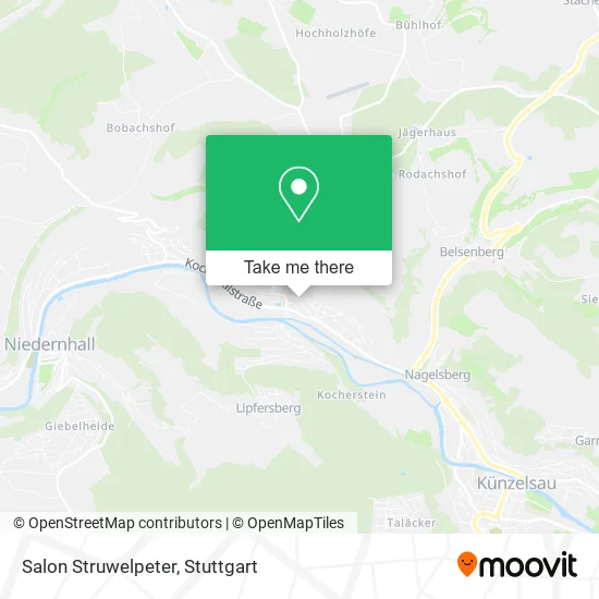 Карта Salon Struwelpeter