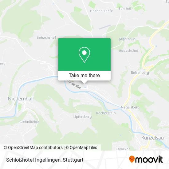 Карта Schloßhotel Ingelfingen