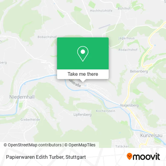 Карта Papierwaren Edith Turber