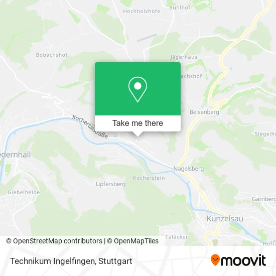 Карта Technikum Ingelfingen