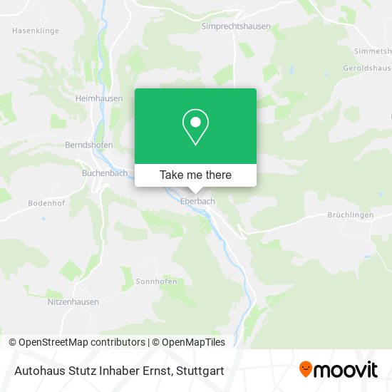 Autohaus Stutz Inhaber Ernst map