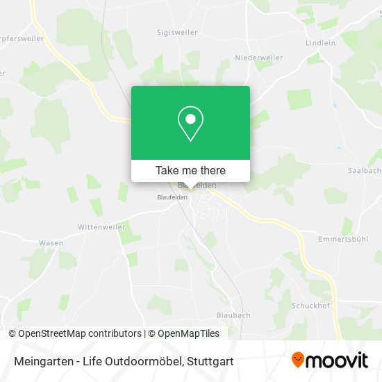 Meingarten - Life Outdoormöbel map