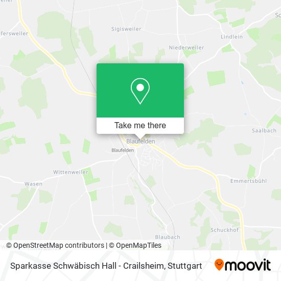 Карта Sparkasse Schwäbisch Hall - Crailsheim