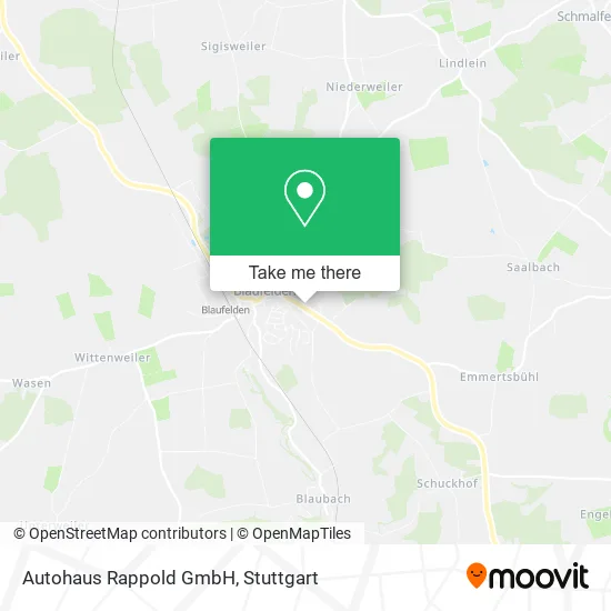 Карта Autohaus Rappold GmbH