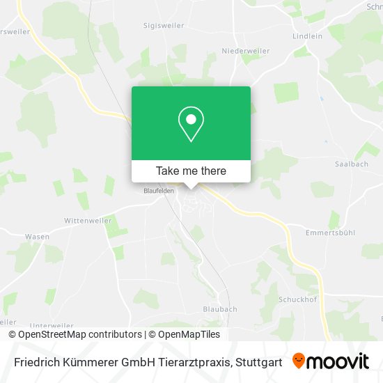 Friedrich Kümmerer GmbH Tierarztpraxis map