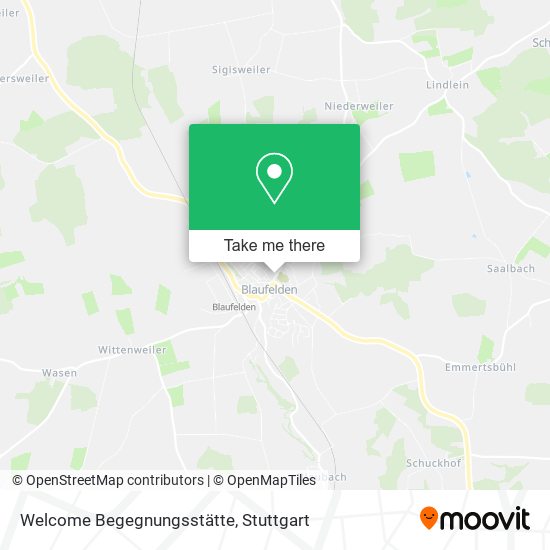 Welcome Begegnungsstätte map