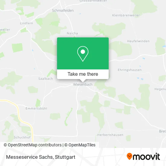 Карта Messeservice Sachs
