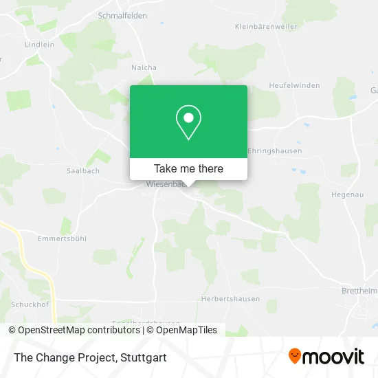 The Change Project map