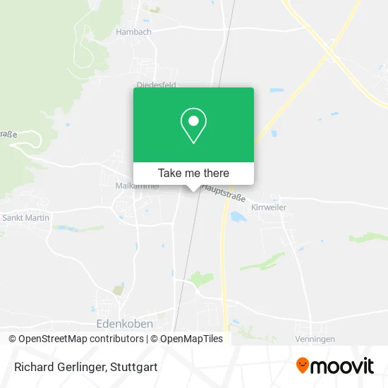 Richard Gerlinger map