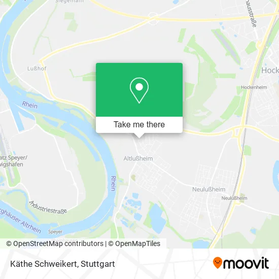 Карта Käthe Schweikert