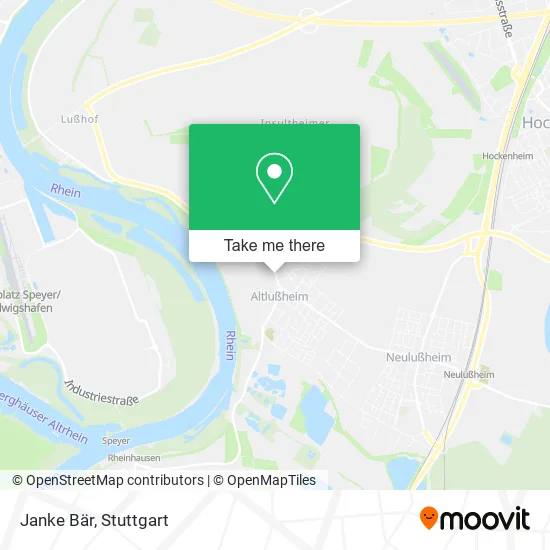 Карта Janke Bär